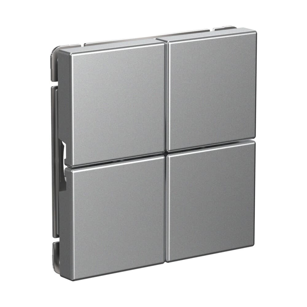 Systeme Electric ArtGallery Алюминий Выключатель 4-клавишный сценарный, сх. 1 — миниатюра 9