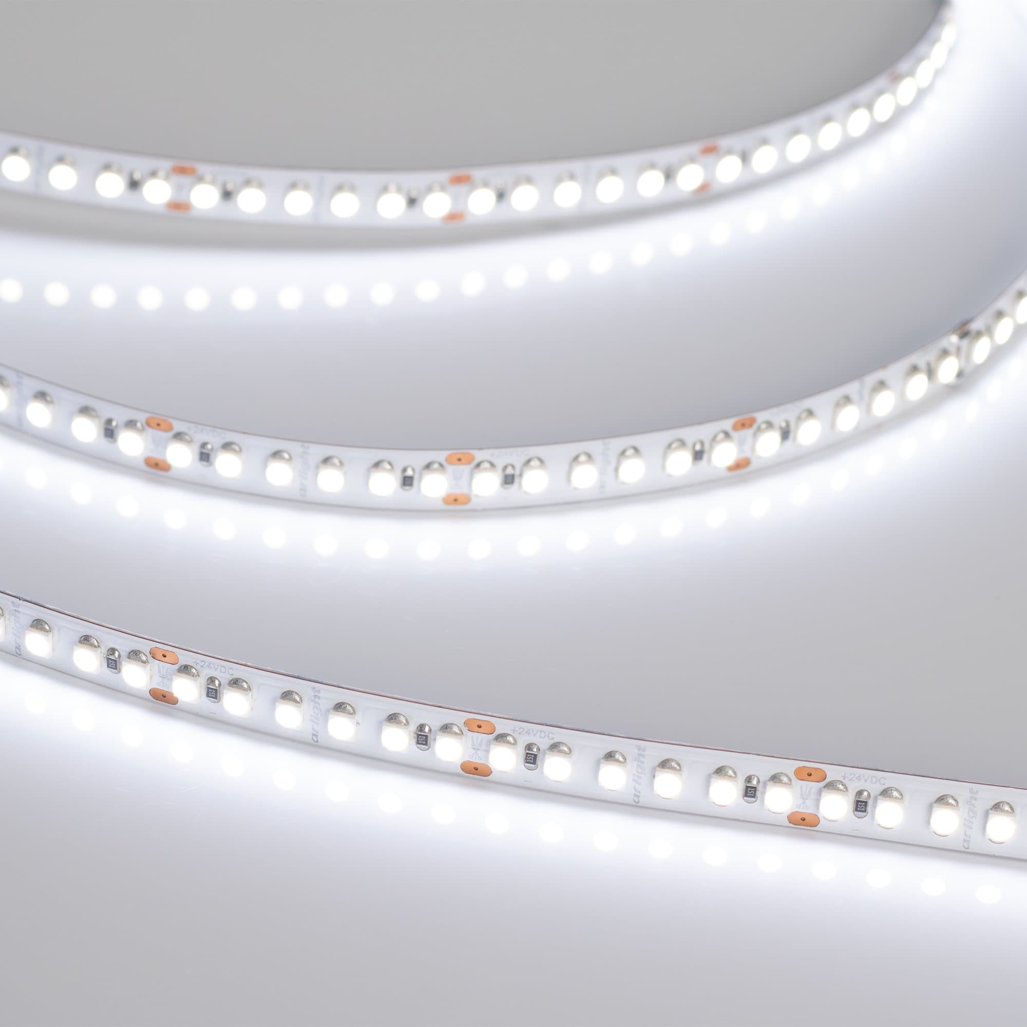 Arlight Светодиодная лента RT6-3528-180 24V White6000 3x (900 LED) (14.4 Вт/м, IP20) 017429 — миниатюра 3