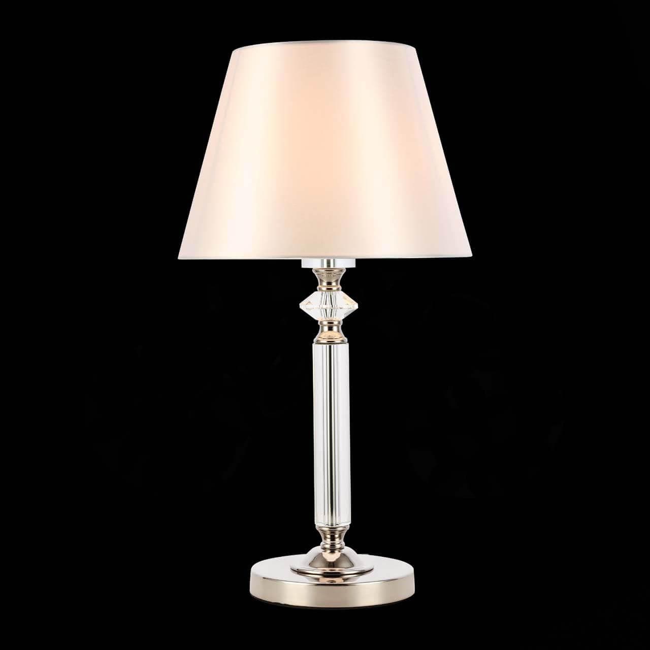 ST Luce SL1755.154.01 Настольная лампа Никель/Белый E27 1*60W — миниатюра 2