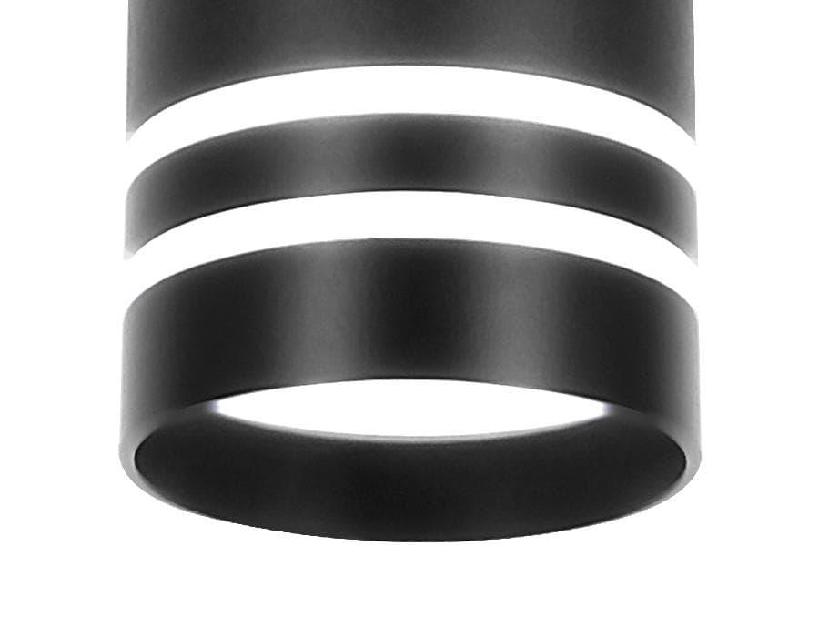 Ambrella Подвесной точечный светодиодный светильник TN252 BK/S черный/песок LED 4200K 12W D70*285 — миниатюра 3