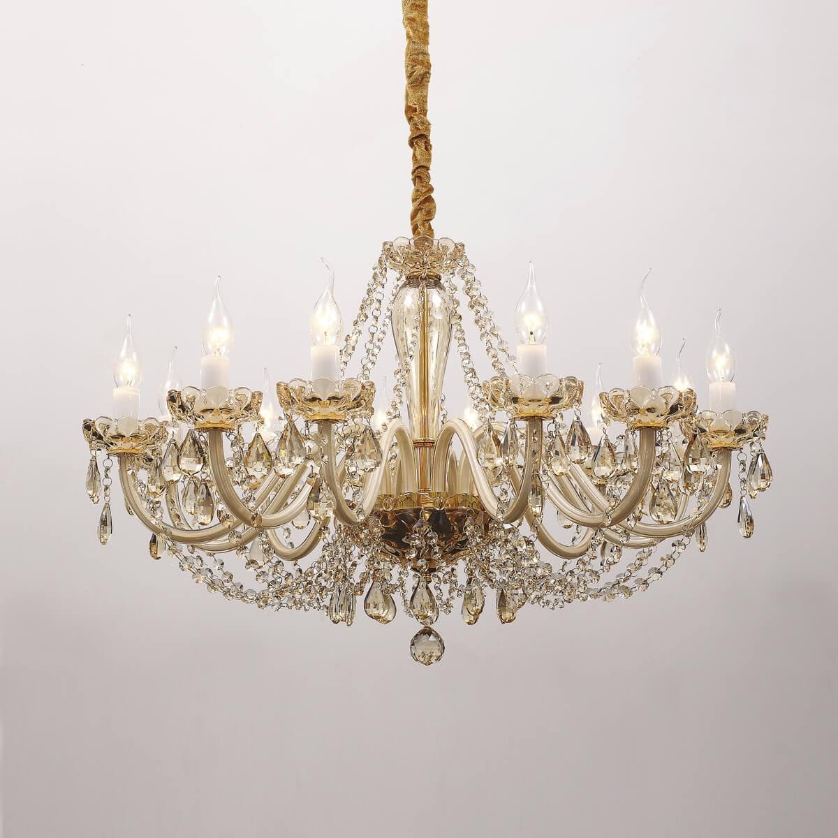 Favourite Brendy Золото Люстра 12*E14*40W 1738-12P