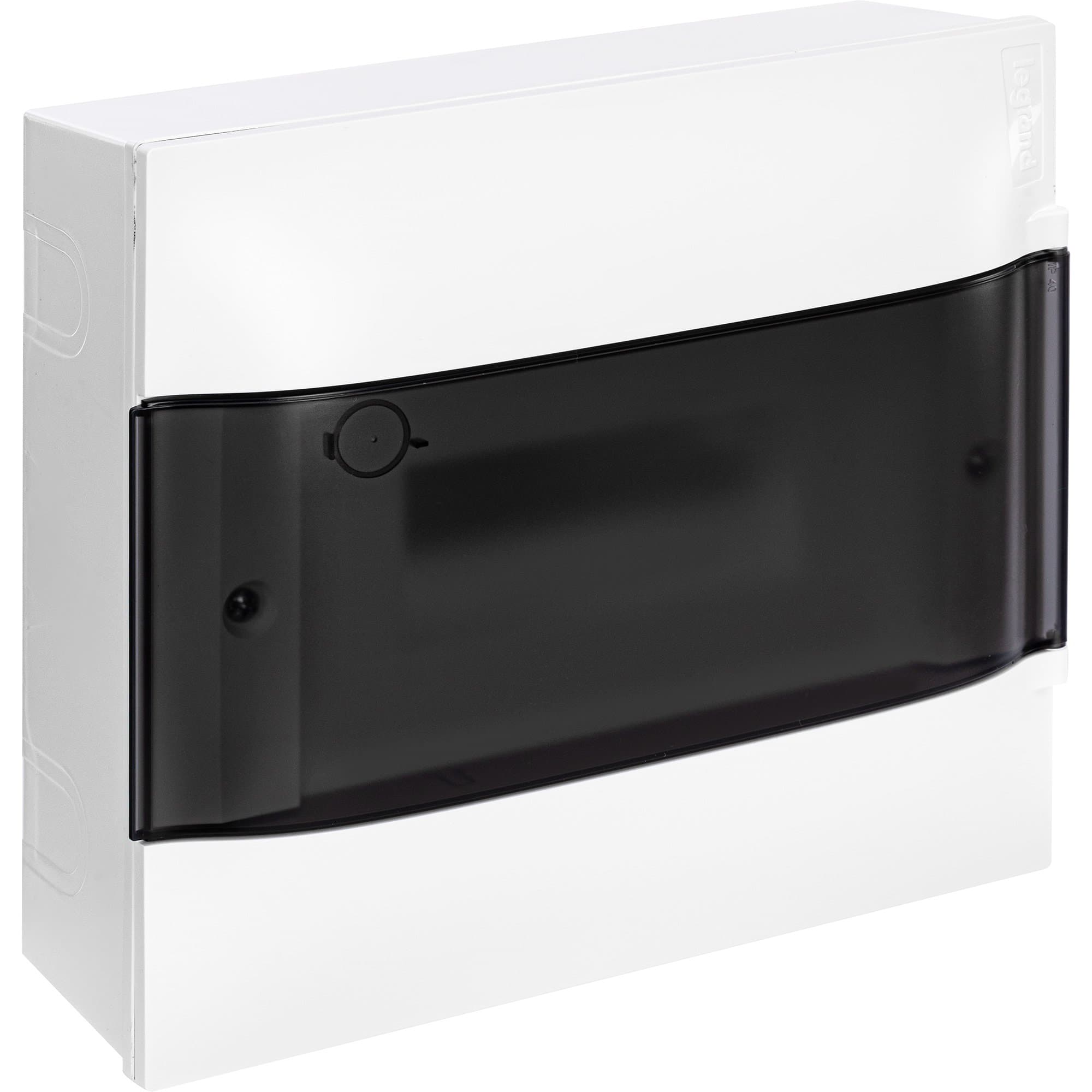 Legrand Practibox S Пластиковый щиток Навесной 1X8 Дымчатая дверь 134618 — миниатюра 4