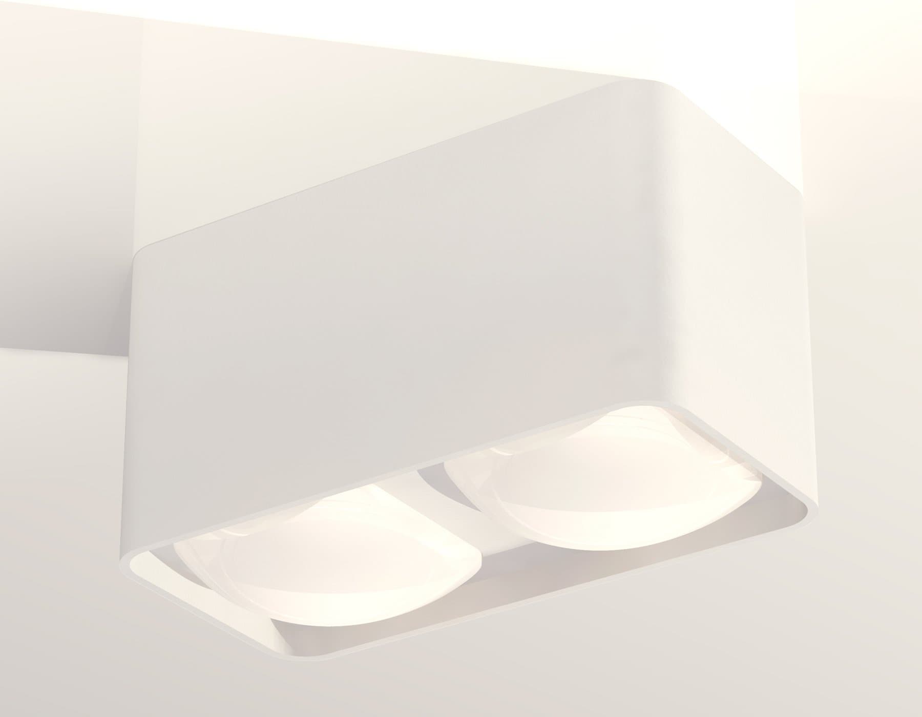 Ambrella Комплект накладного светильника с акрилом XS7850022 SWH/FR белый песок/белый матовый MR16 GU5.3 (C7850, N7756) — миниатюра 2