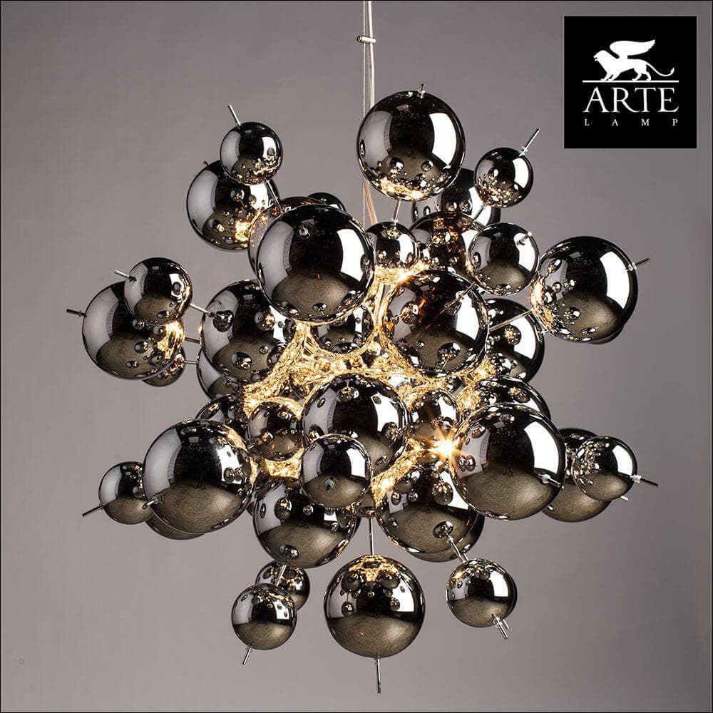 Arte Lamp Pluto Хром Светильник подвесной 40W G9 9x400lm A8313SP-9CC — миниатюра 4