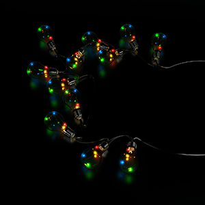 Gauss Гирлянда садовая на солнечной батарее 10 LED ламп Большие Шары, мультицвет Solar, 1/12 GS035