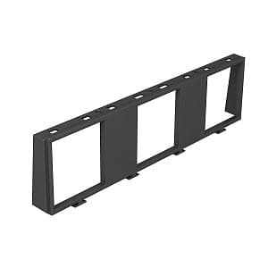 OBO Bettermann Монтажная рамка Modul45 для системы 55 (MT45V 3) полиамид черный 7408672 — миниатюра 2