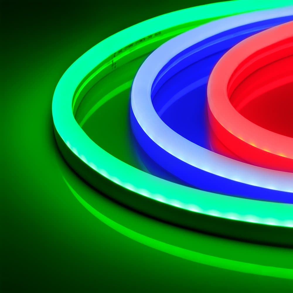 Arlight Гибкий неон ARL-NEON-2617-SIDE 230V RGB (8 Вт/м, IP65) 030864