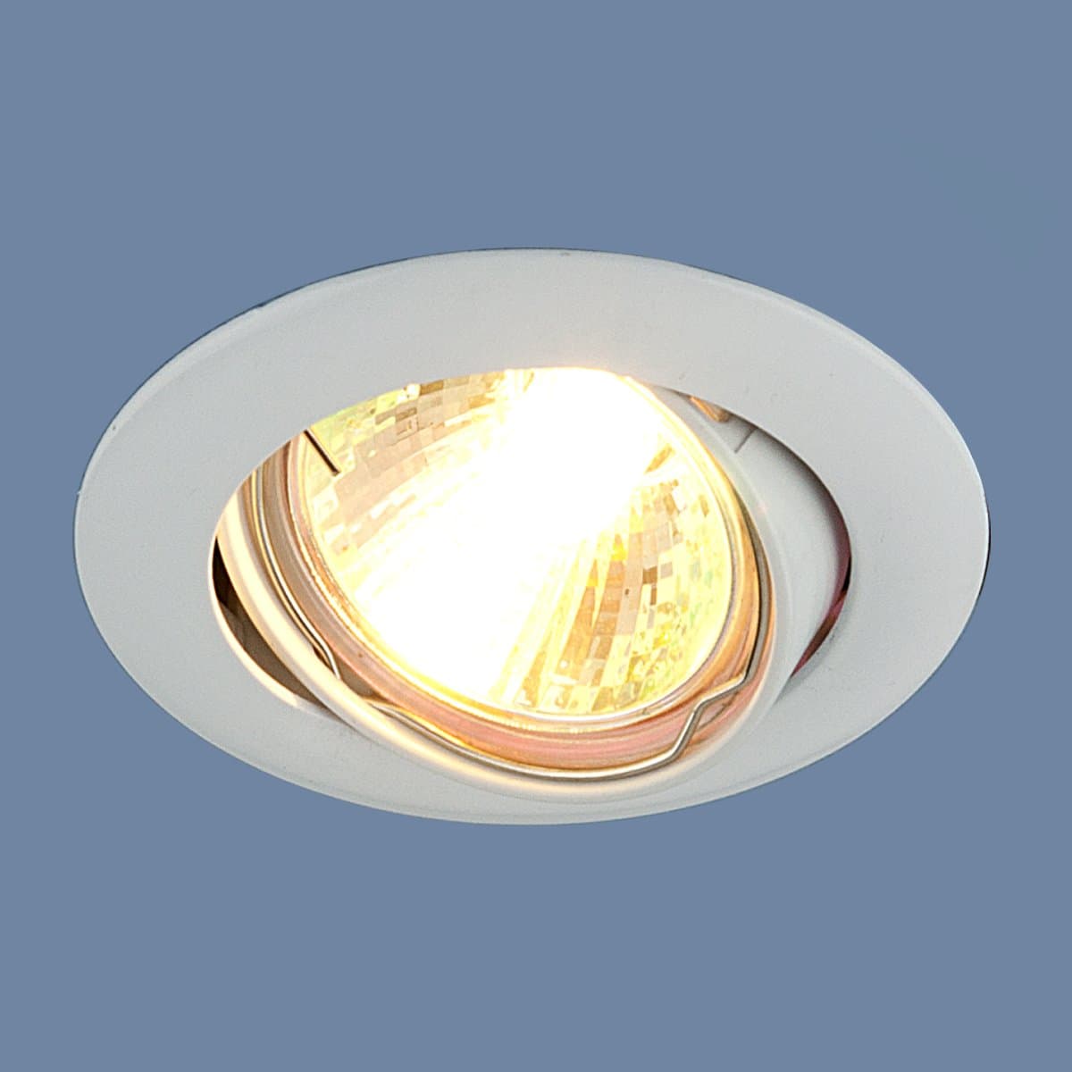 Elektrostandard 104S MR16 WH / Светильник встраиваемый белый a031464
