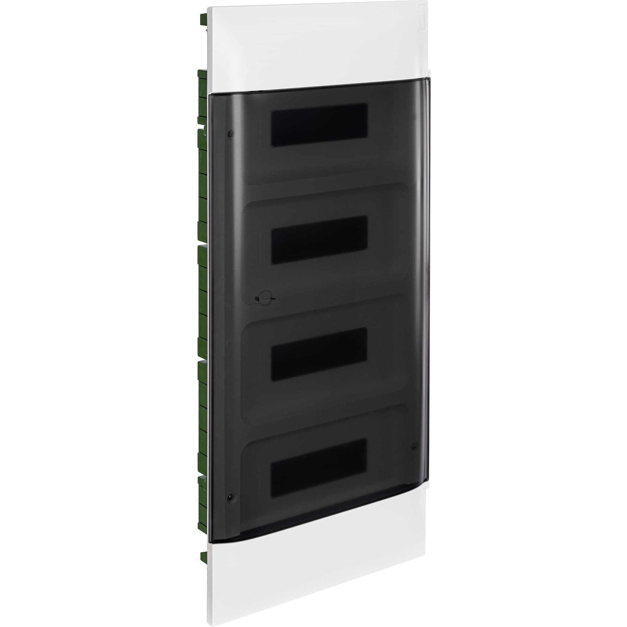 Legrand Practibox S Пластиковый щиток Встраиваемый (в полые стены) 4X12 Дымчатая дверь 135574 — миниатюра 3