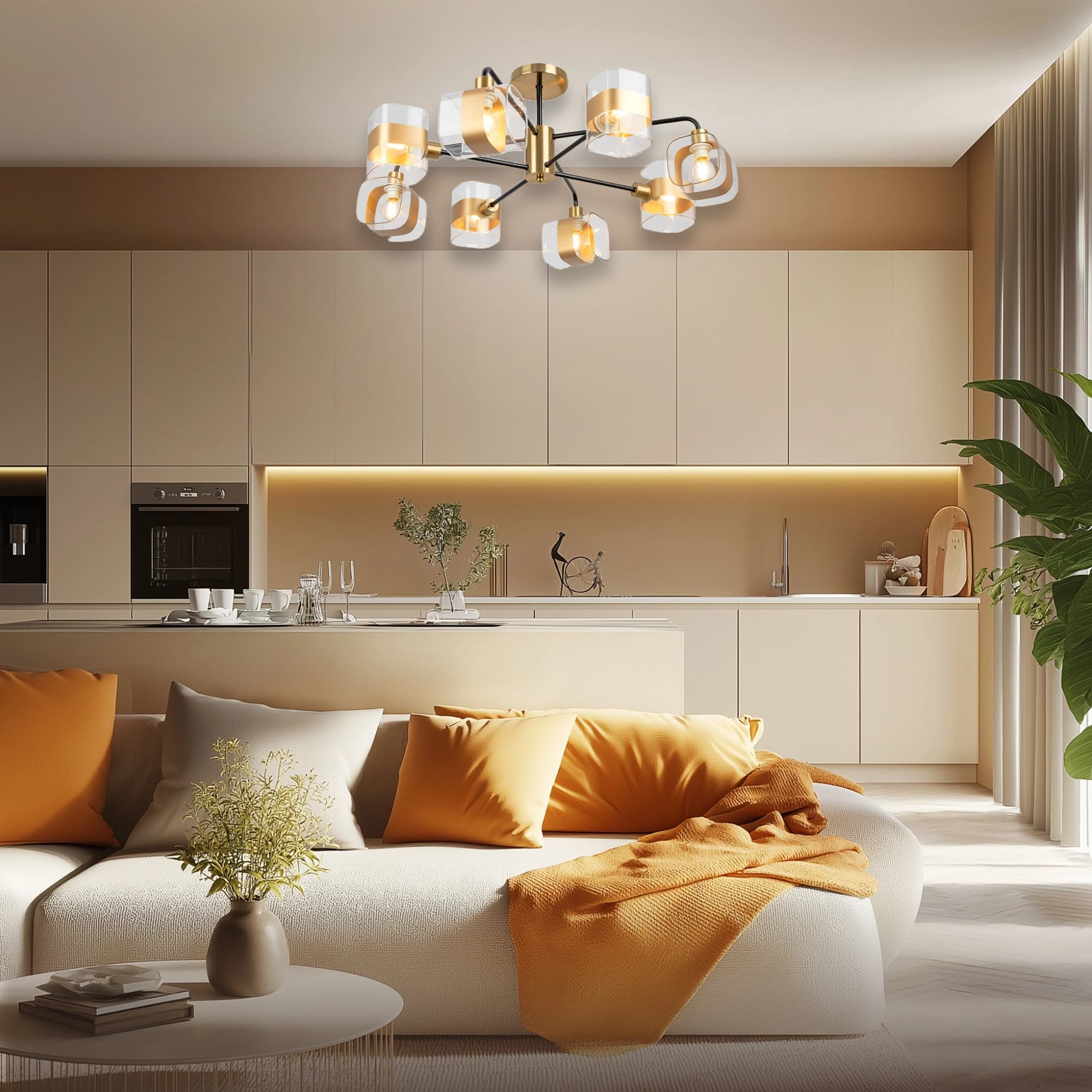 Citilux CL140181 Бертон Бронза+Черный Люстра — миниатюра 13