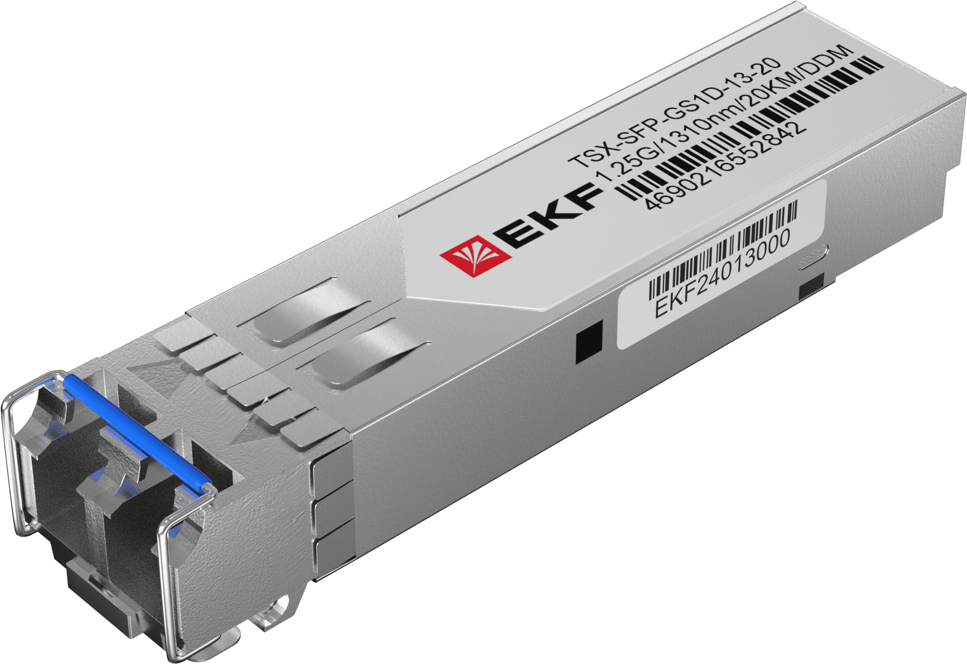 EKF SFP модуль 1,25 Гбит одинарное одномодовое оптоволокно передача 1310нм дальность 20км TSX
