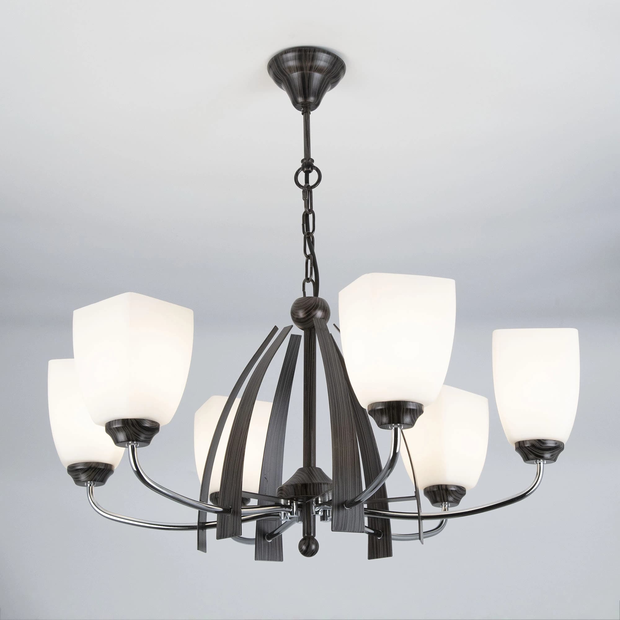 Citilux CL129161 Марго Хром+Венге Светильник Люстра — миниатюра 3