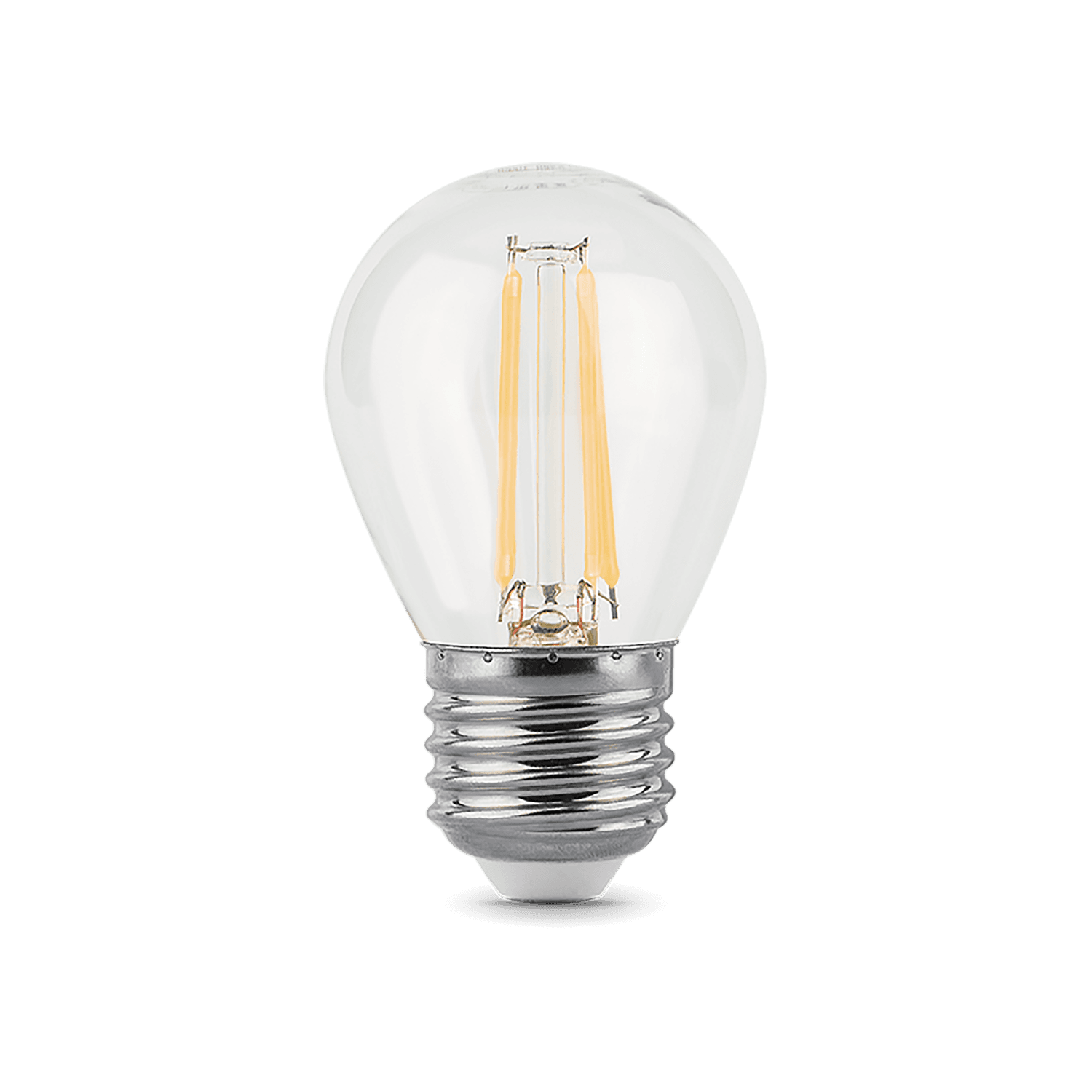 Gauss Лампа Filament Шар 5W 450lm 4100К Е27 диммируемая LED 105802205-D — миниатюра 2