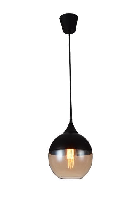 Favourite Kuppe Черная Люстра 1*E27*40W 1593-1P