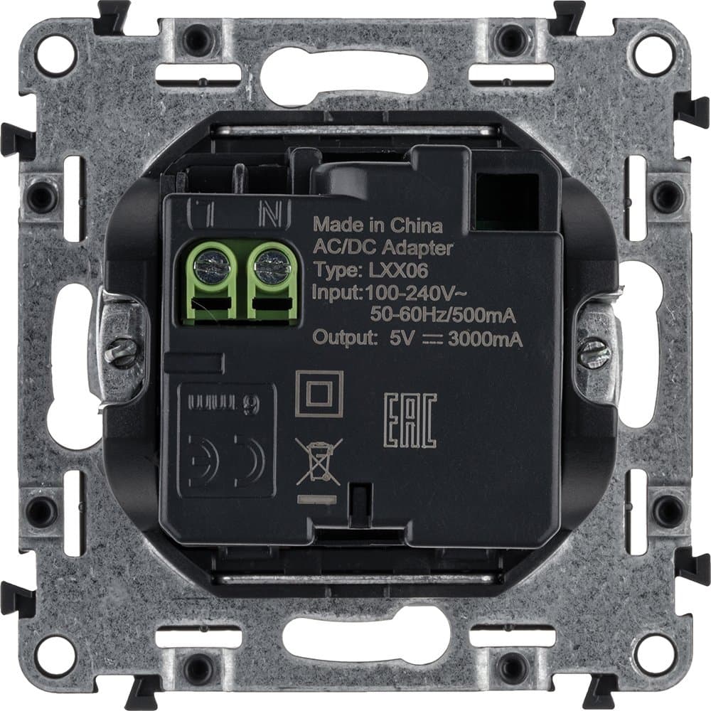 Legrand Vln-l Белый Зарядка USB C-C 753107 — миниатюра 2