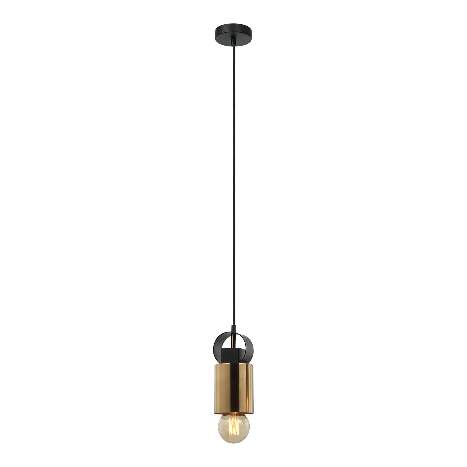 Lussole LOFT Светильник подвесной бронзовый/черный LSP-8569