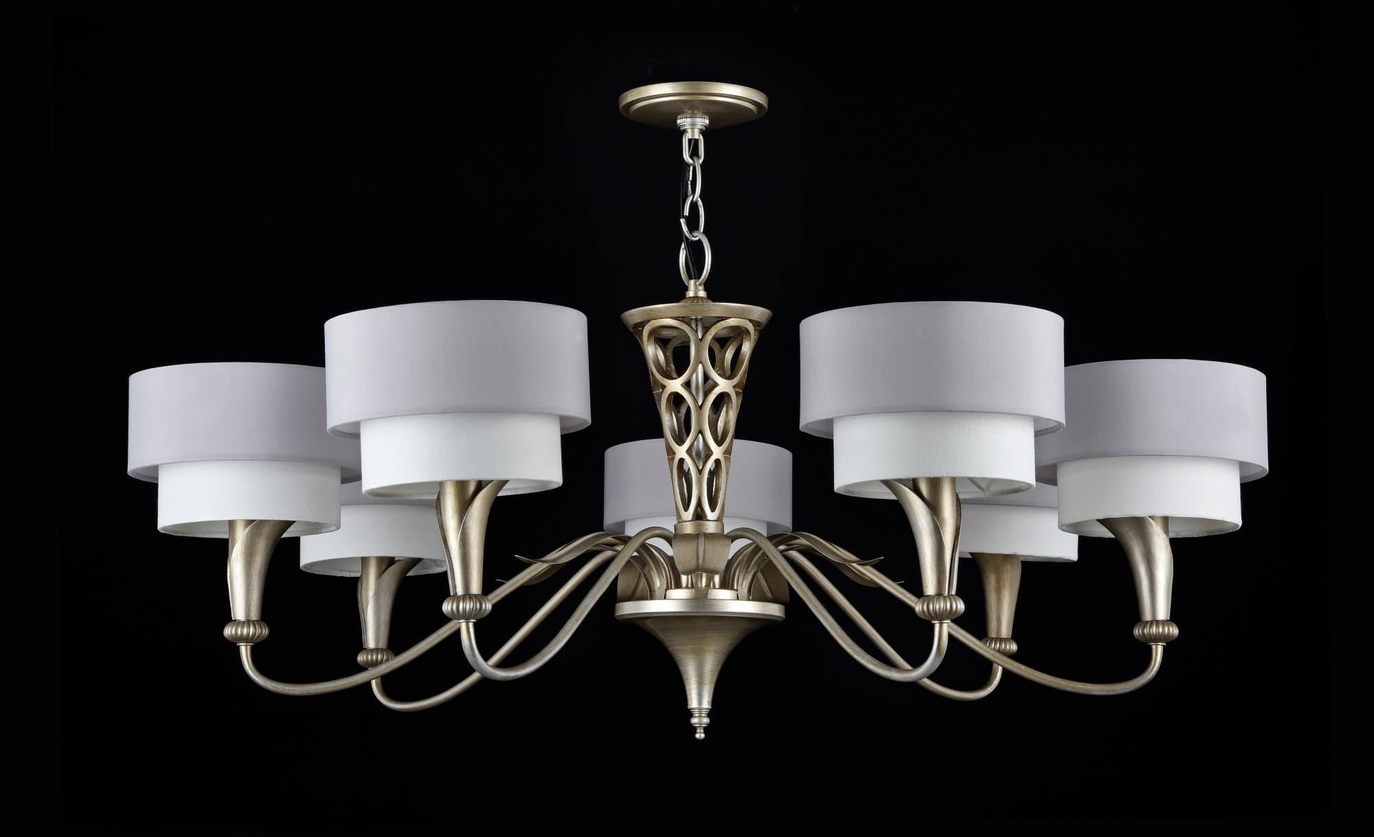 Maytoni House Lillian Серебро Антик Люстра 7xE14 40W H311-07-G — миниатюра 5