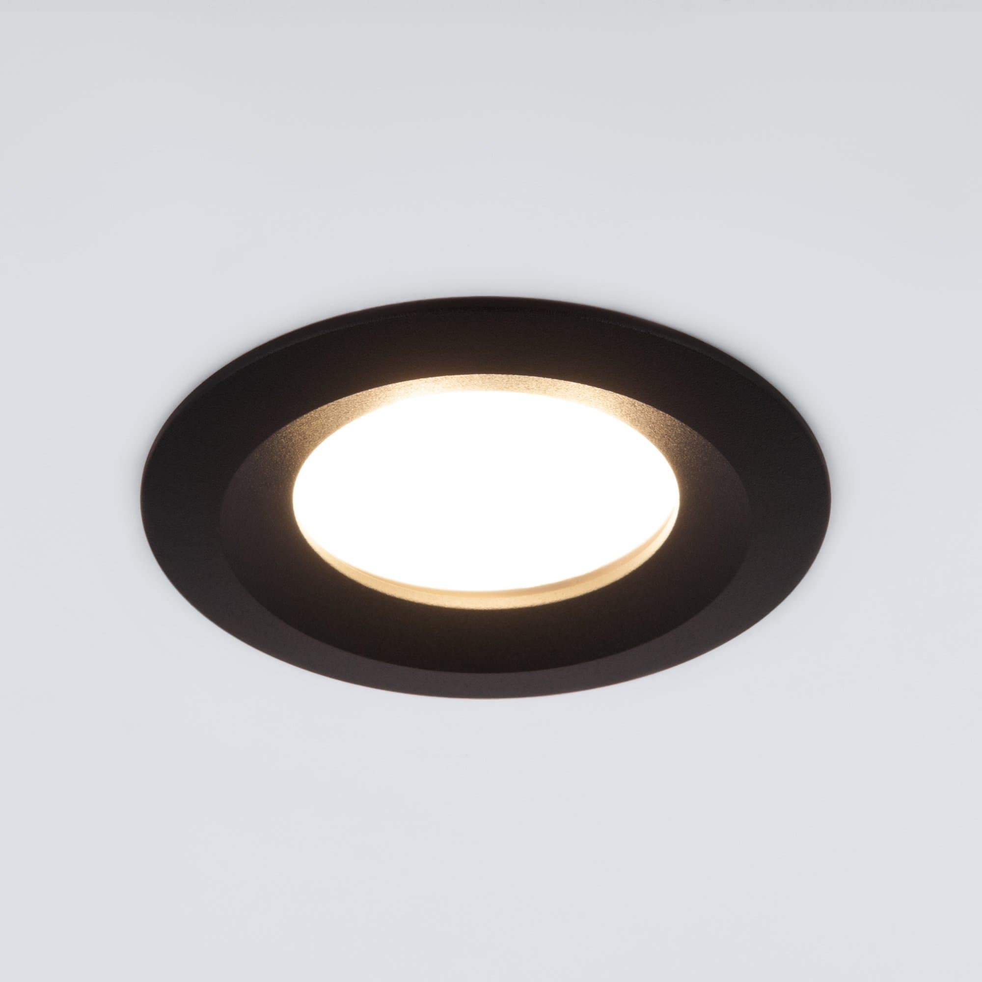 Elektrostandard 110 MR16/ светильник встраиваемый/ черный a053332