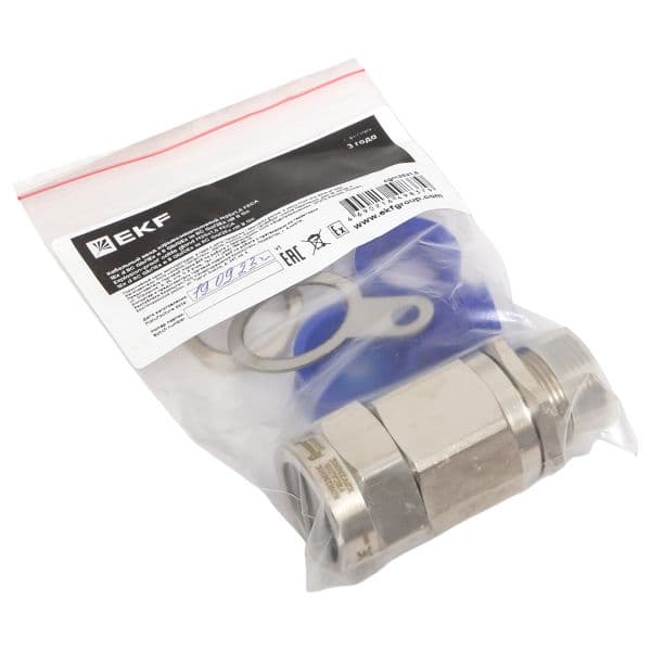 EKF Кабельный ввод взрывозащищенный M25x1,5 FECA 1Ex d IIC Gb/1Ex e II Gb/0Ex ia IIC Ga/2Ex nR II Gc — миниатюра 15