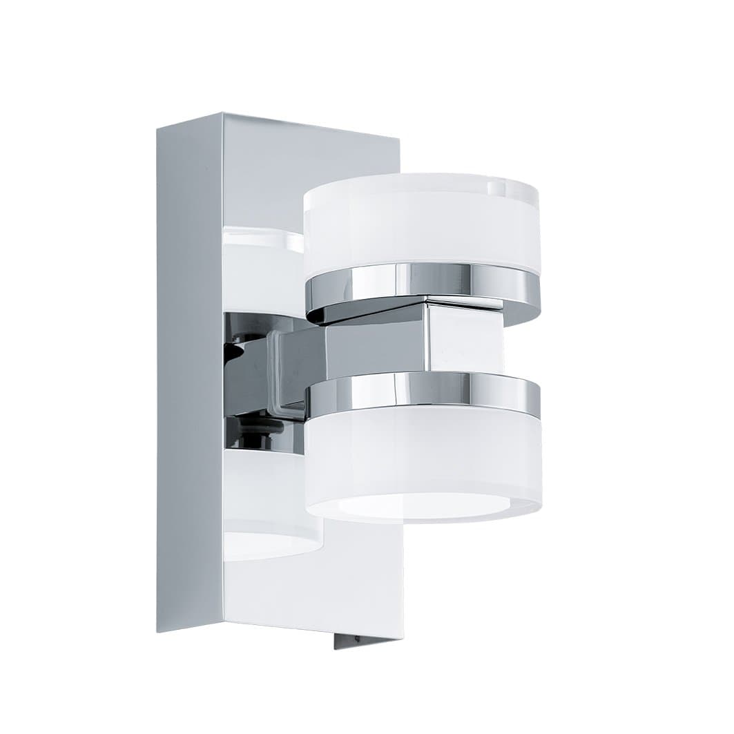 EGLO 96541 Светодиод. бра ROMENDO 1 для ванн. комн. диммир., 2х7,2W (LED), L70, H155, IP44, сталь, хром/п