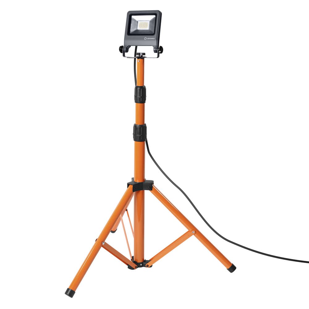 Ledvance LED прожектор WORKLIGHT на телескопической треноге Серый 20Вт 1700 Лм, 4000 К Нейтральный белый свет 4058075213890
