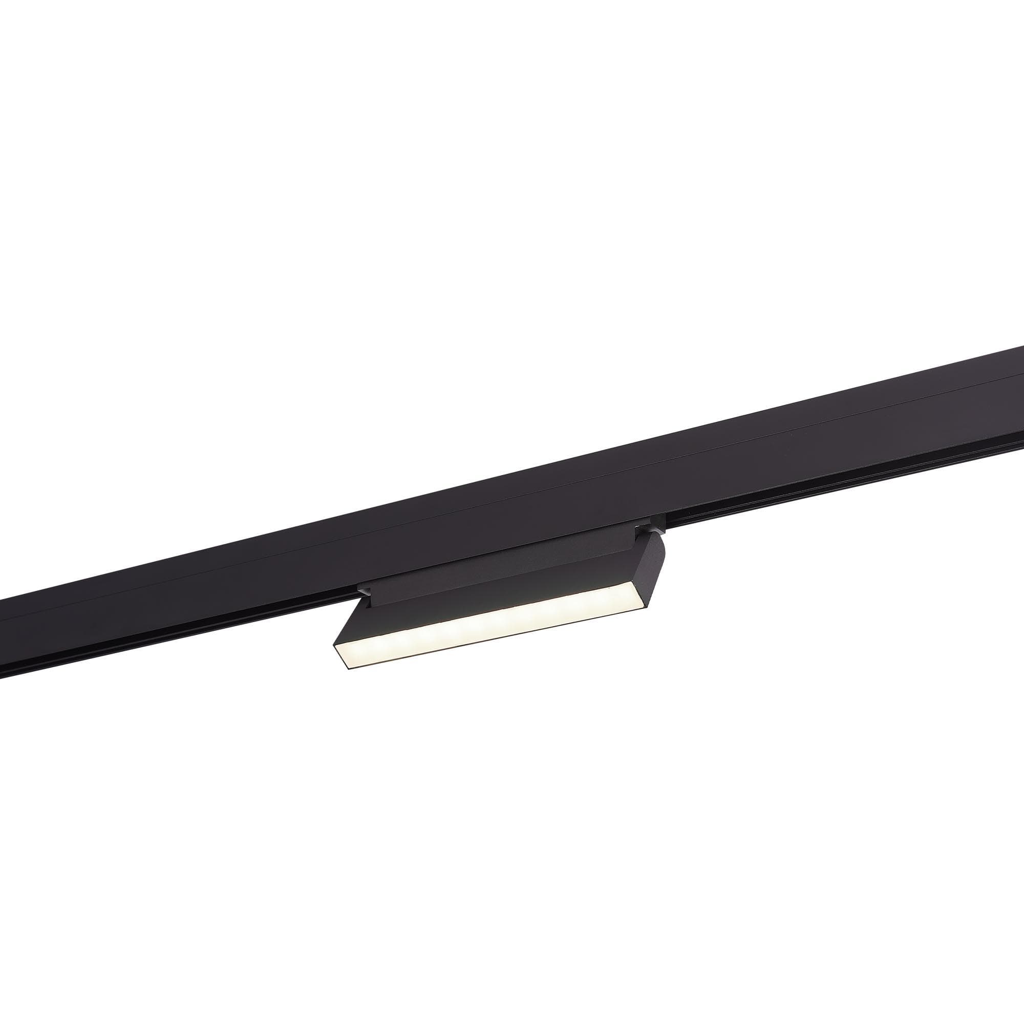 ST Luce ST363.446.12 Магнитный трековый светильник Черный LED 1*12W 4000K 720Lm Ra>80 120 IP20 L219xW22xH108 48V