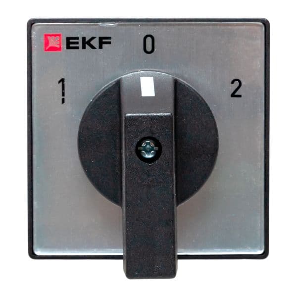 EKF Переключатель кулачковый ПК-1-23 63А 3P «1-0-2» IP65 — миниатюра 2