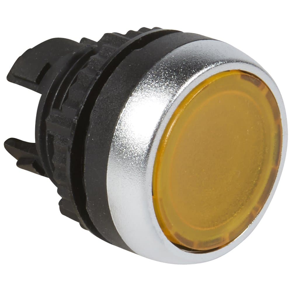 Legrand Osmoz Гол. кн. подсвет. потайн. без фикс, желт 024004