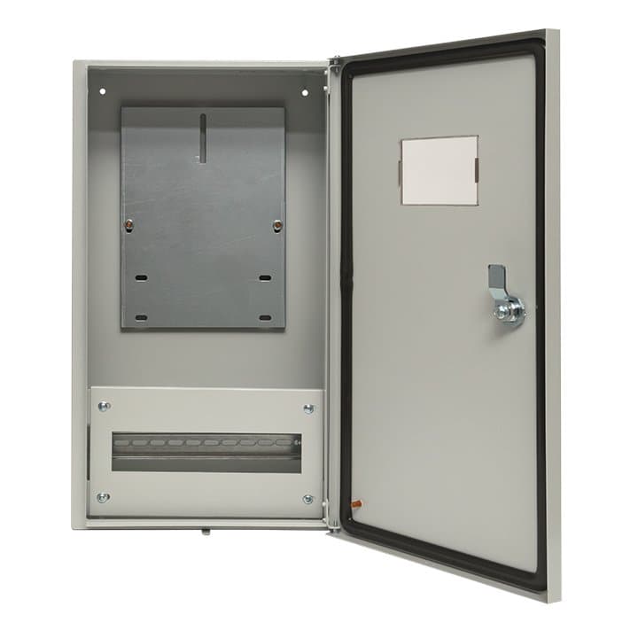 EKF Basic Щит учетный ЩУ-3/1-0 (ЩУРН-3/12) (540х310х165) 12 мод. IP54 — миниатюра 6