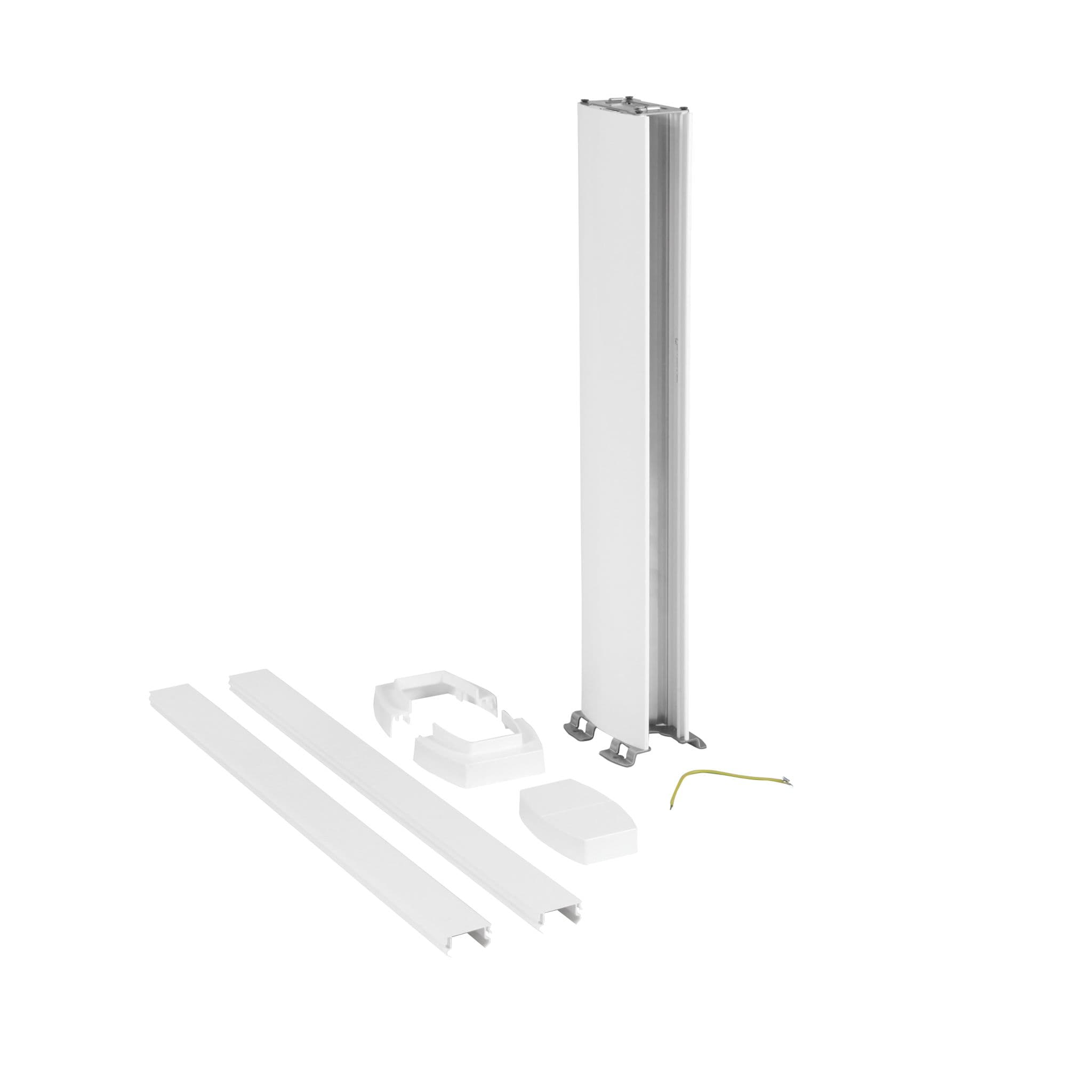 Legrand Snap-On мини-колонна пластиковая с крышкой из пластика 2 секции, высота 0,68 метра, цвет белый 653023 — миниатюра 3