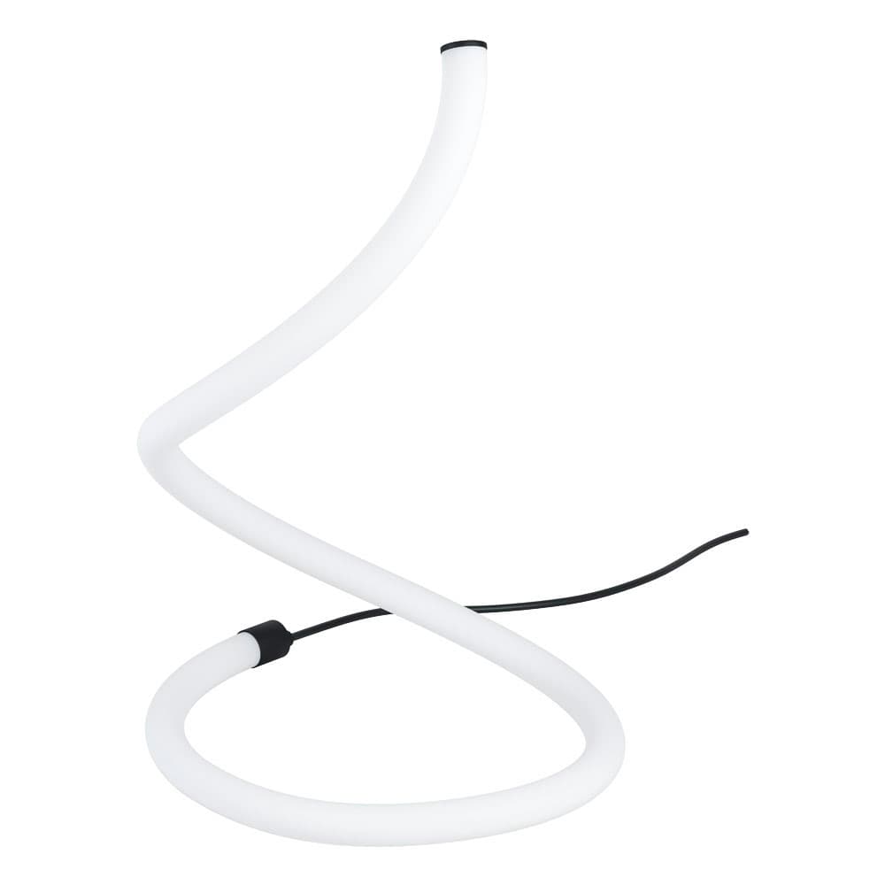 Eglo 39838 Светод. настольная лампа BANDERILLAS, 12W (LED), Ø190, H300, сталь, черный/пластик, белый