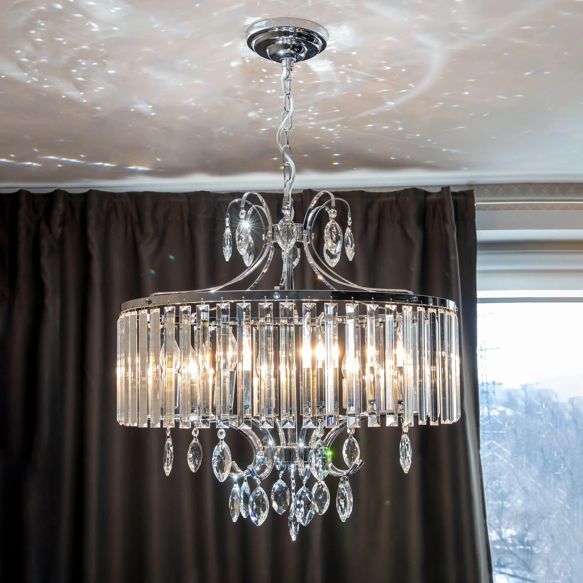 Citilux CL335181 Инга Хром Люстра — миниатюра 4