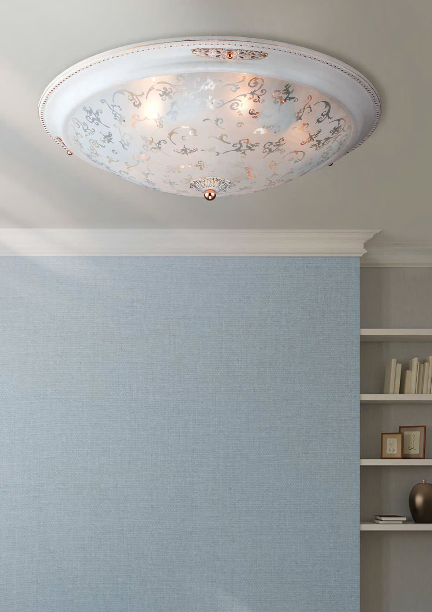 Maytoni Ceiling & Wall Diametrik Белый с Золотом Настенно-потолочный светильник 6xE27 40W C907-CL-06-W — миниатюра 3