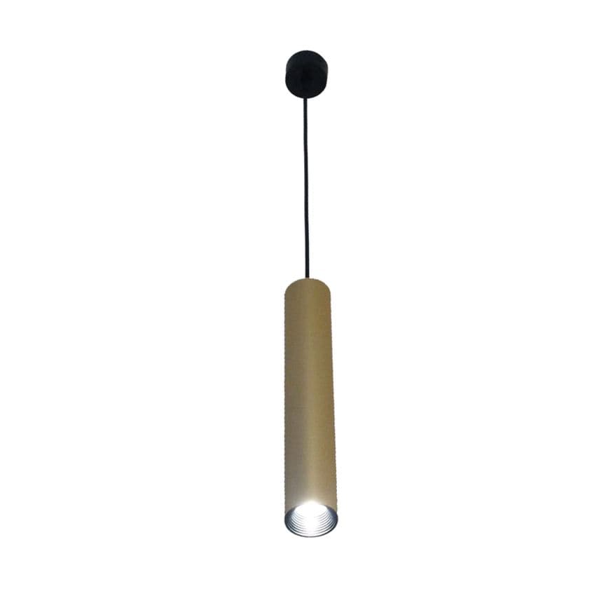 Kink Light 2102-2,04 Подвес Канна кофейный d6,5 h133 Led 12W (4000K)
