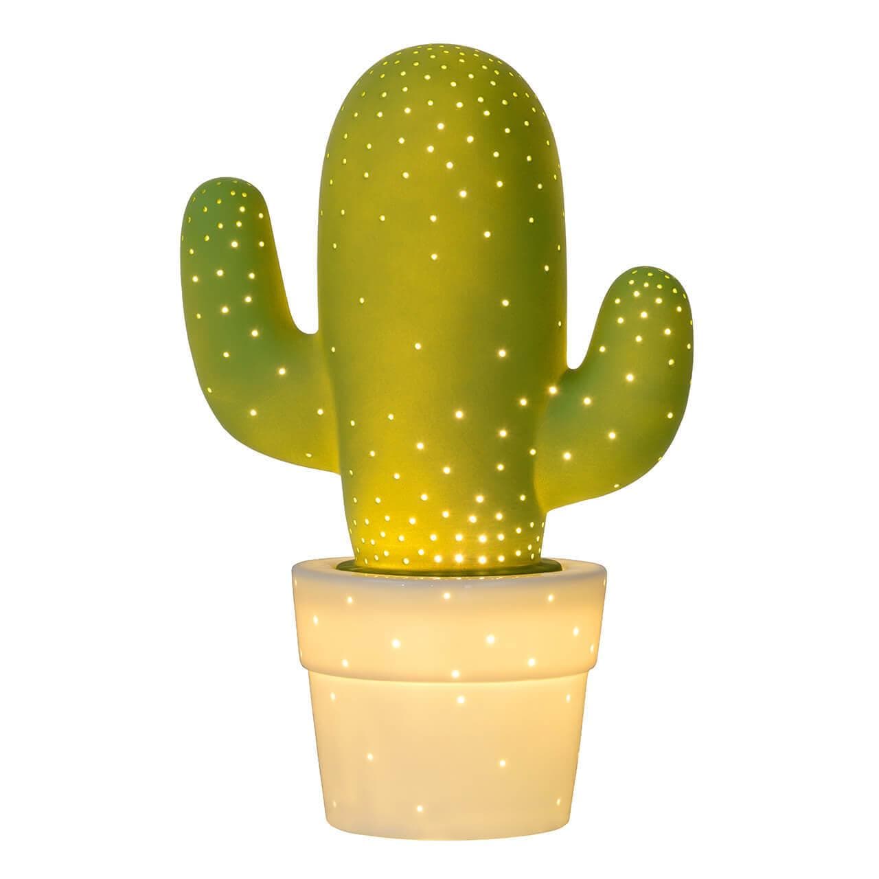 Lucide CACTUS Зеленый Настольная лампа 13513/01/33 — миниатюра 3
