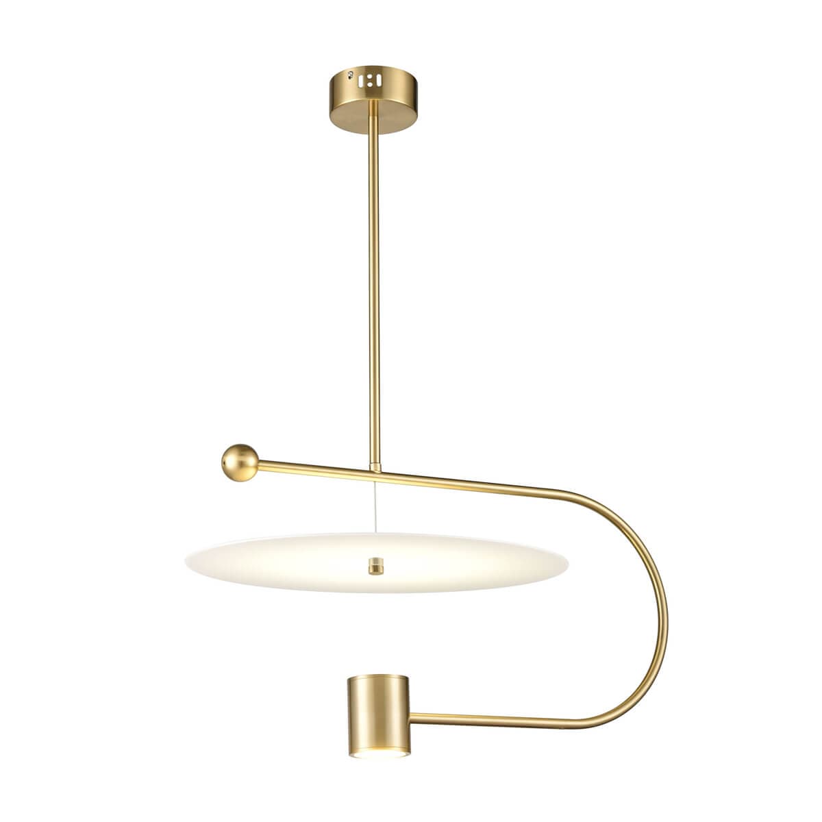 Vele Luce Andromeda Светильник подвесной Led D450*H420/1640 латунь | brass металл | metal VL7284P31