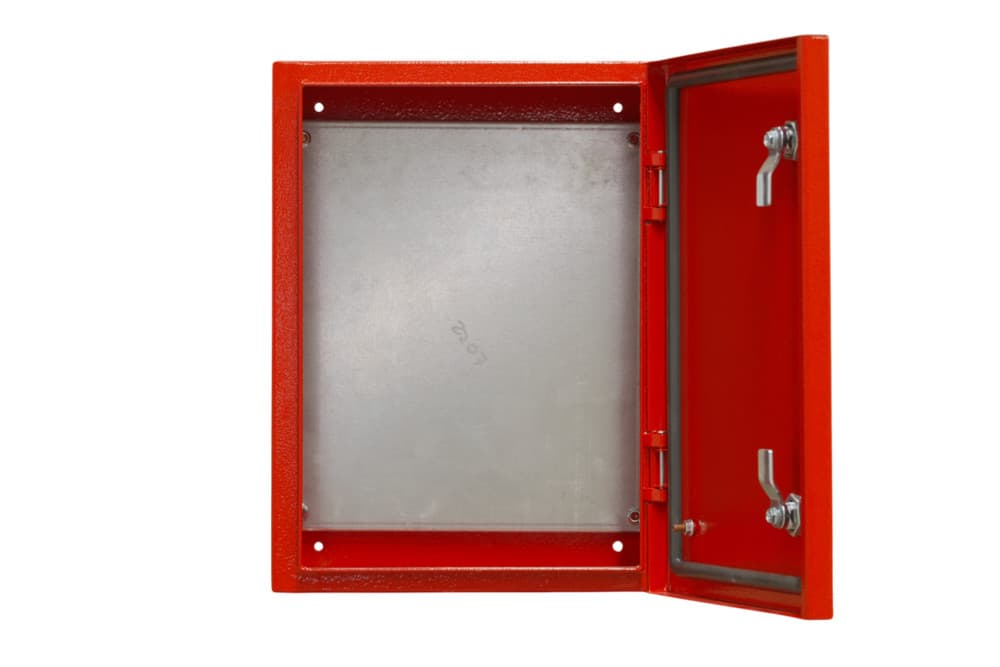DEKraft Корпус металлический ЩРНМ IP55 500х500х250 RAL3020 — миниатюра 11