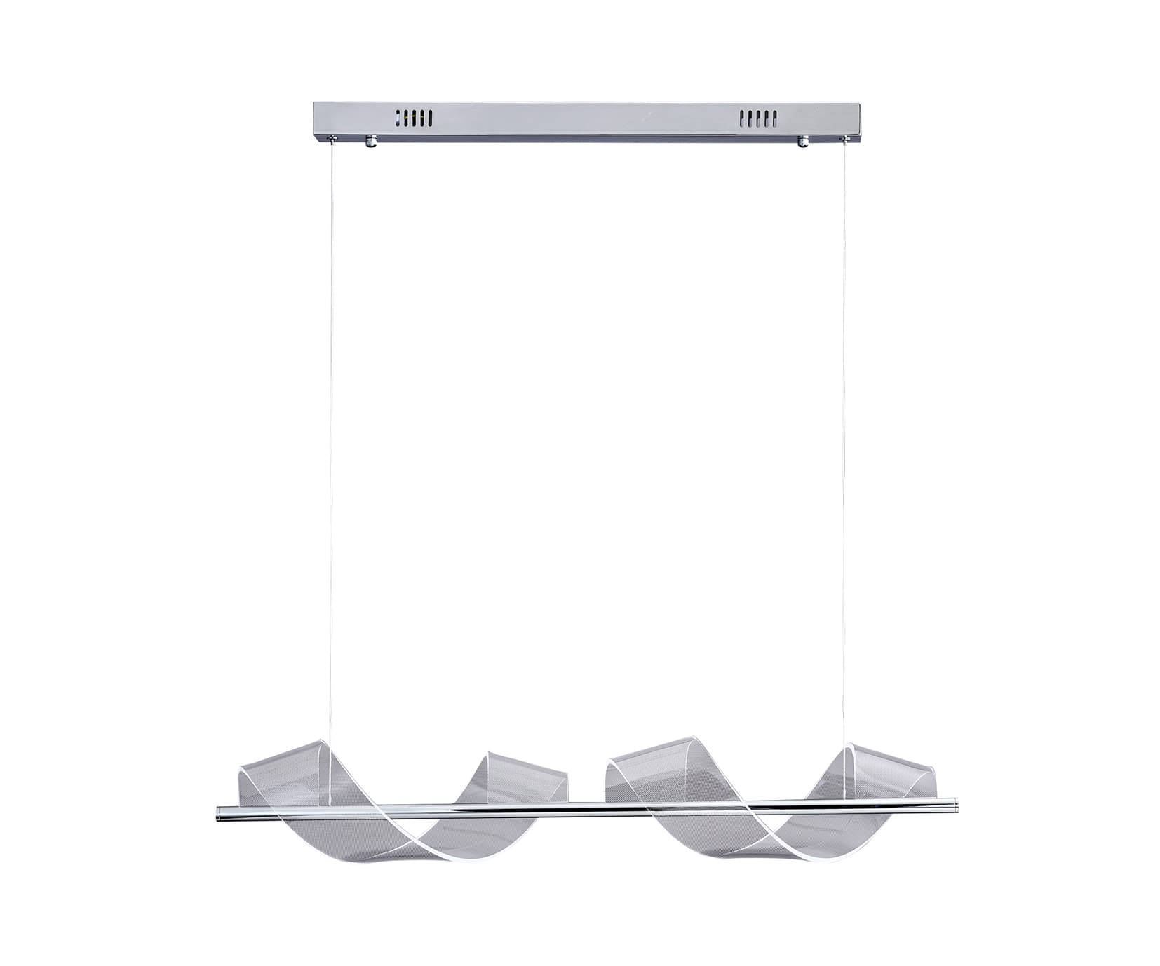 Kink Light 08042-2AS,02 Подвес Илина хром w90*20 h150 Led 28W (4000K)
