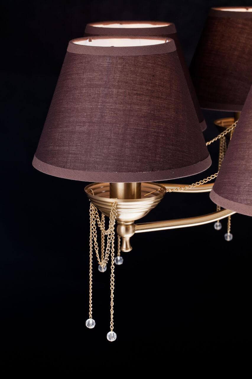 Maytoni Royal Classic Chester Латунь Люстра 5xE14 60W RC0100-PL-05-R — миниатюра 11