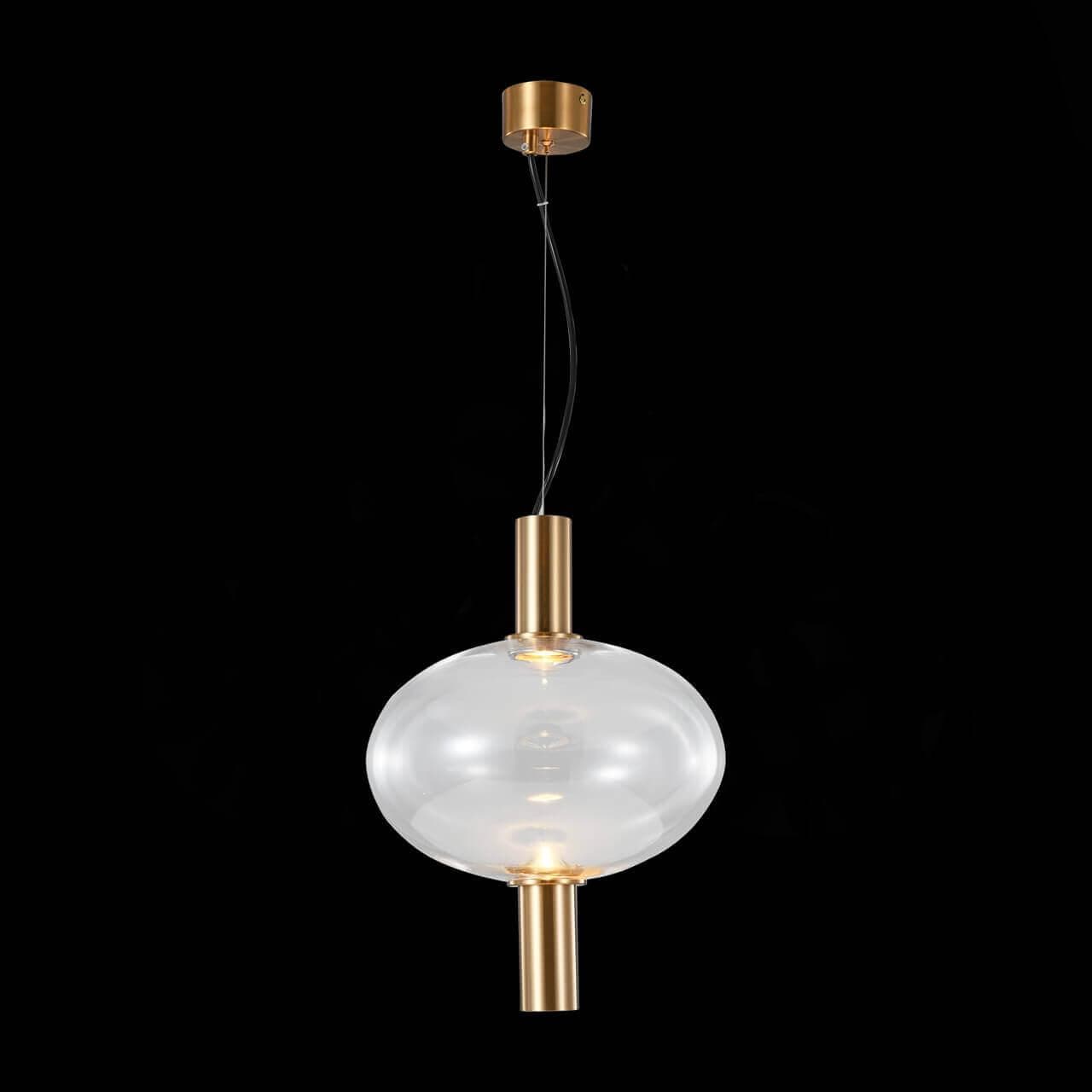 ST Luce SL1582.303.01 Светильник подвесной Бронзовый/Прозрачный LED 1*7W 2700K — миниатюра 2