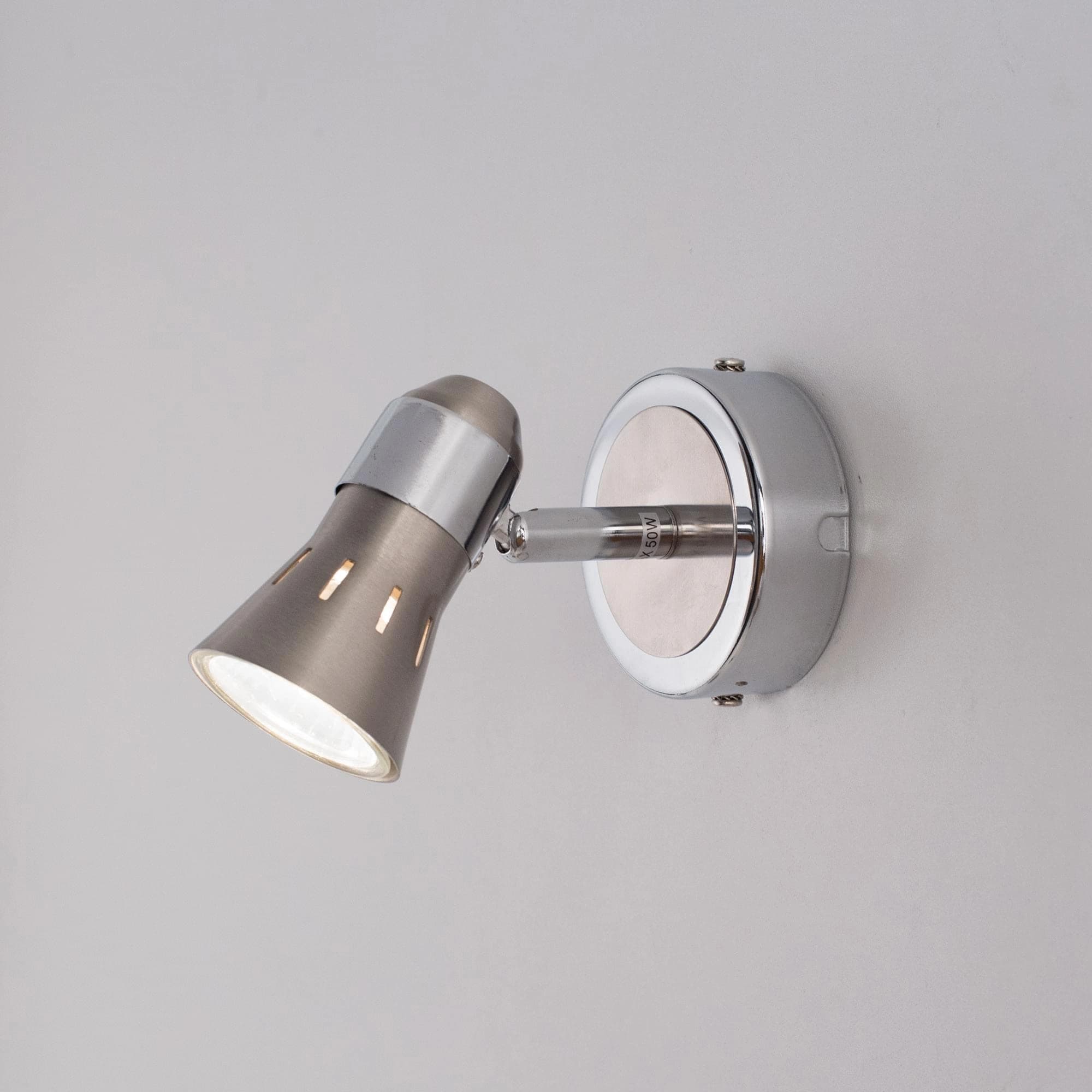 Citilux CL503511 Техно Хром+Хром Мат. Светильник Наст.-Потол — миниатюра 2