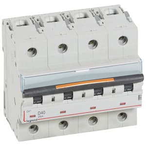 Legrand DX3 Автоматический выключатель 4P 40A (D) 25кА 409850 — миниатюра 2