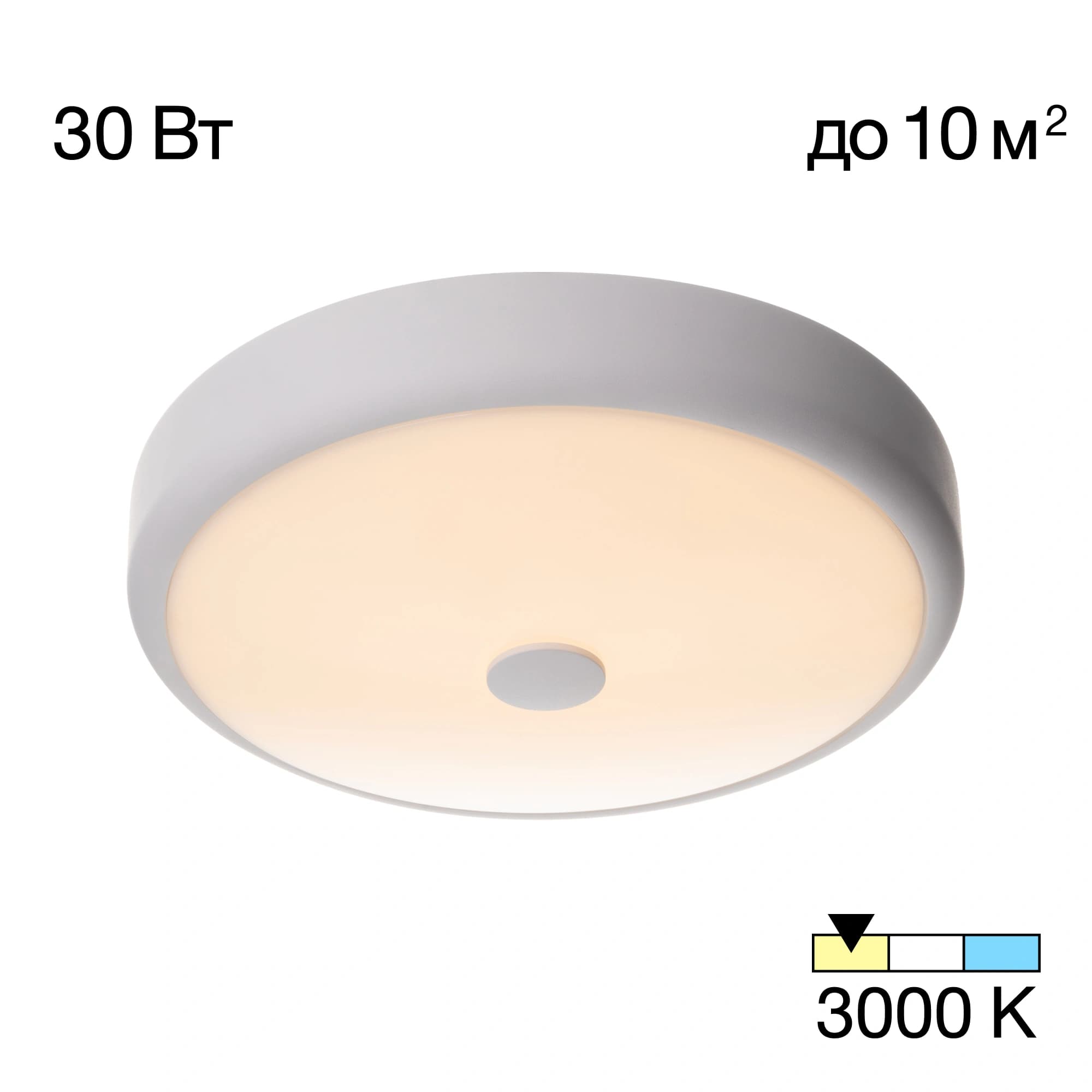 Citilux CL706130 Фостер-1 Белый Светильник Наст.-Потол — миниатюра 1
