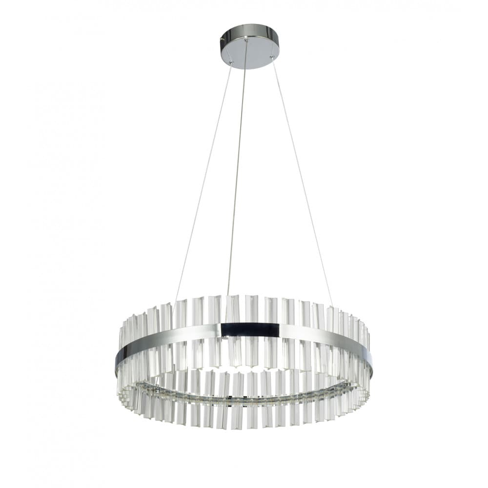 Kink Light 07660A,02 Подвес Лира хром d60 h150 Led 52W (4000K)