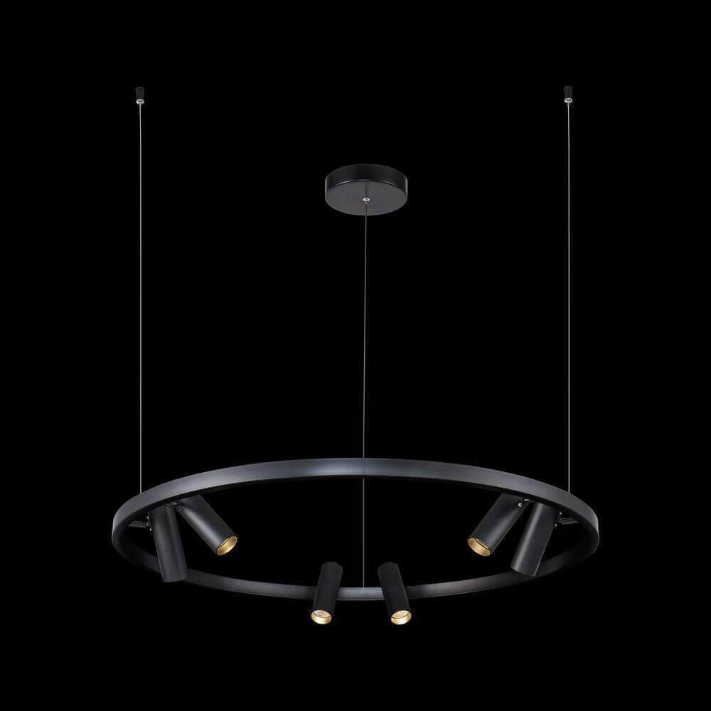 Maytoni Technical Satellite Черный Подвесной светильник LED 42W 1900Лм MOD102PL-L42B — миниатюра 7