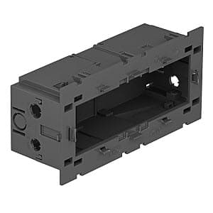 OBO Bettermann Коробка монтажная тройная Modul45 71GD9-2 160x76x51 мм, полиамид, серый 6288579 — миниатюра 2