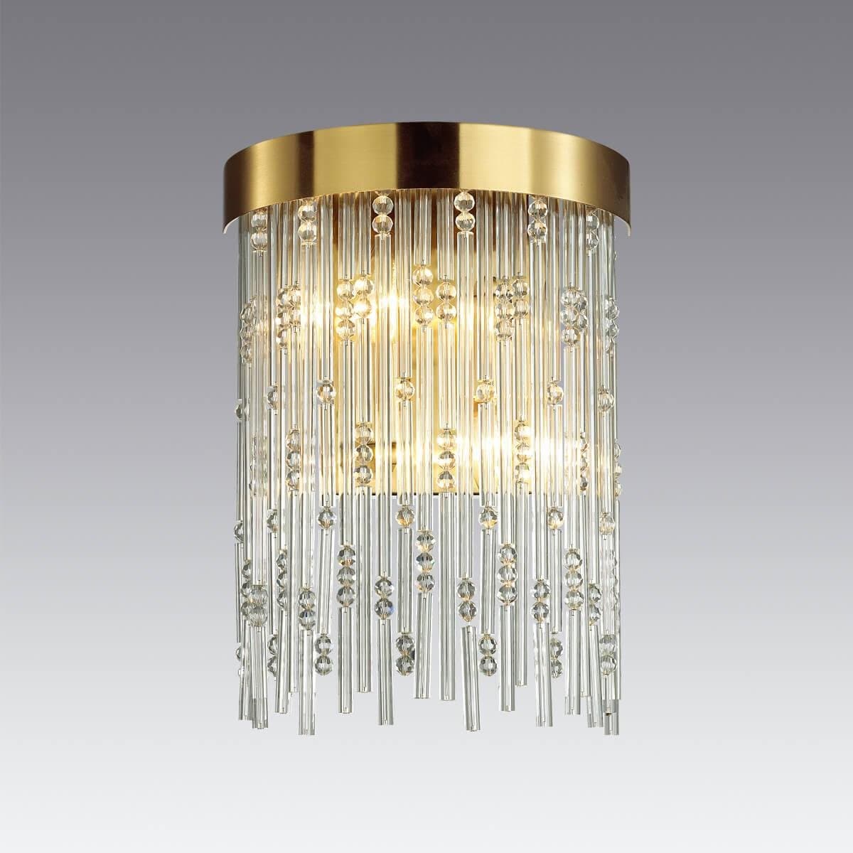 Odeon Light 4848/2W HALL ODL21 343 золото/стекло Бра E14 2*40W REFANO — миниатюра 4