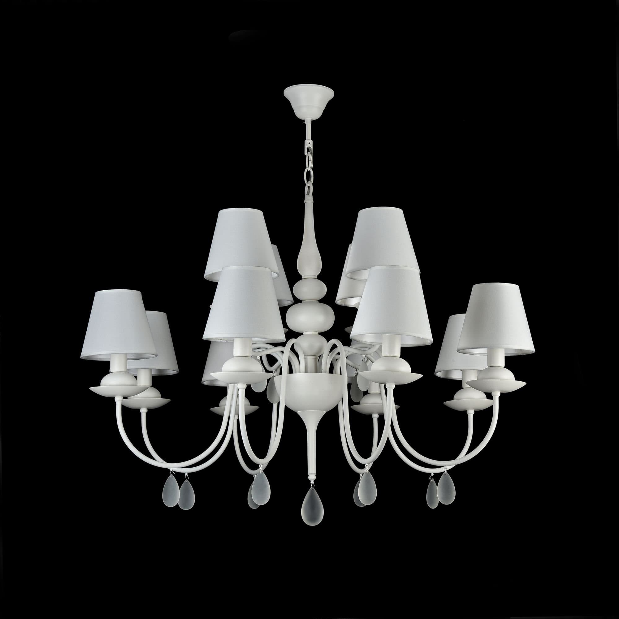 Freya Modern Eliza Белый Люстра E14 40W FR5756-PL-12-W — миниатюра 6