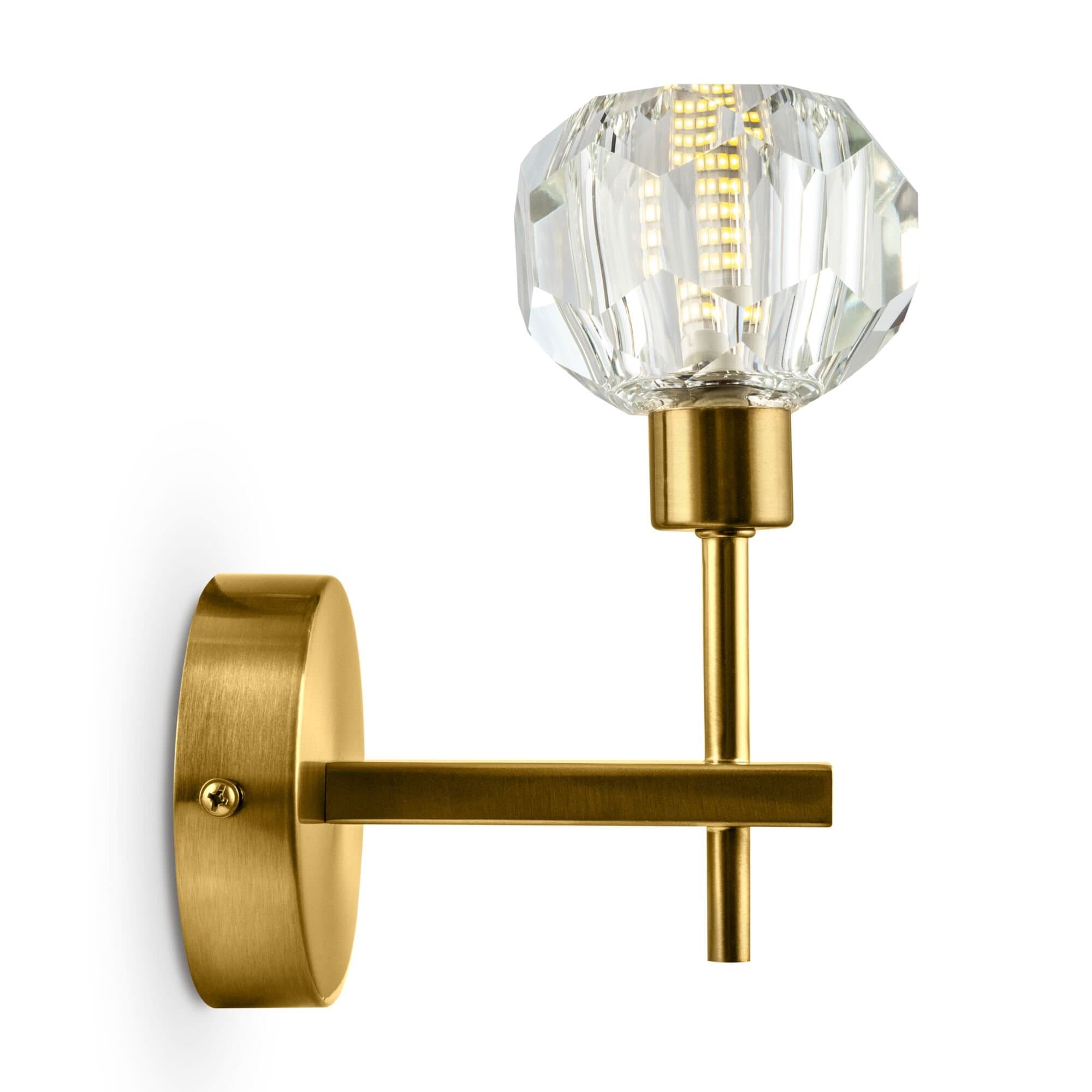 Freya Crystal Grace Золотая бронза Бра FR5114WL-01BZ — миниатюра 3
