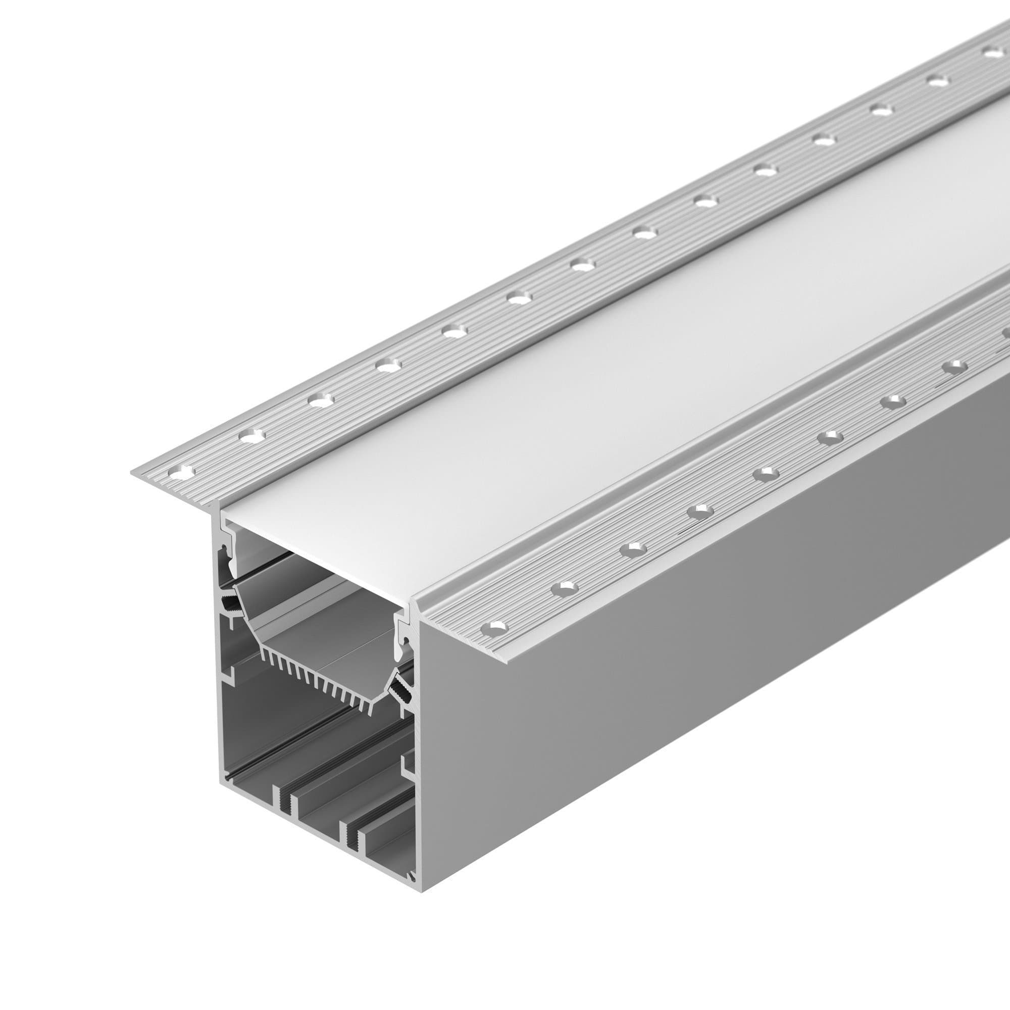 Arlight Профиль SL-LINIA55-FANTOM-2000 ANOD (Алюминий) 027161 — миниатюра 1